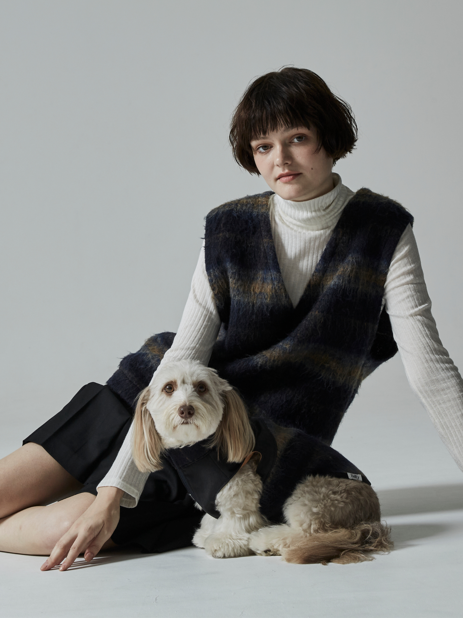 shaggy reversible vest(リバーシブルベスト)