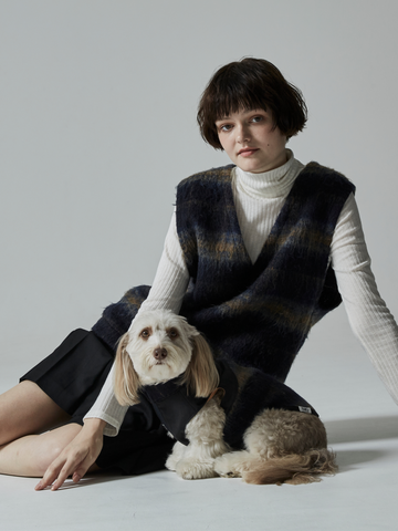 shaggy reversible vest(リバーシブルベスト)