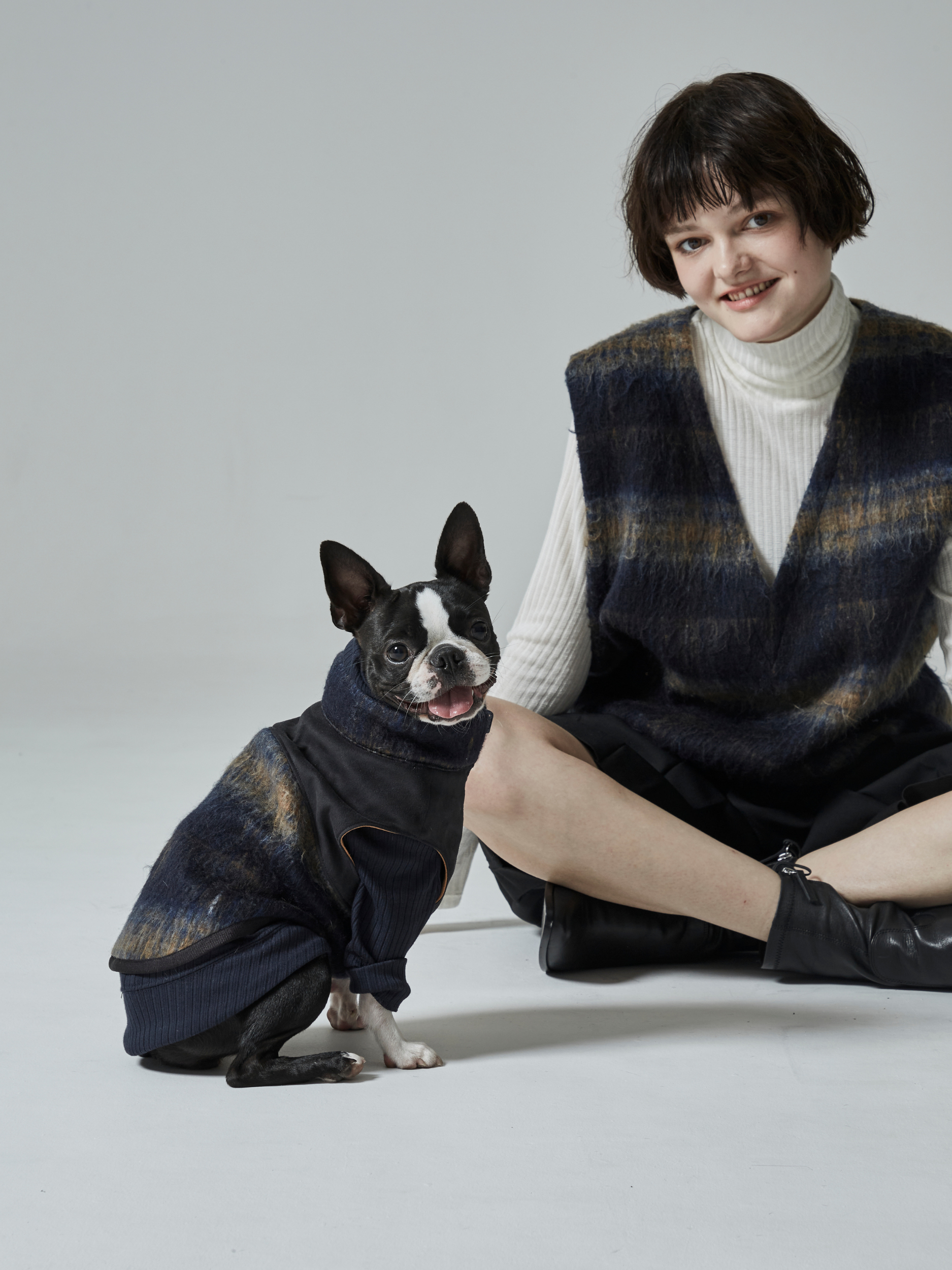 shaggy reversible vest(リバーシブルベスト)