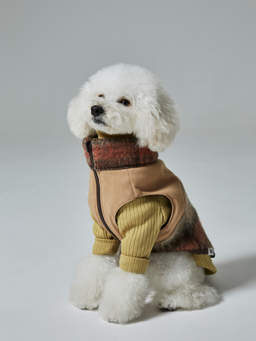 shaggy reversible vest(リバーシブルベスト)